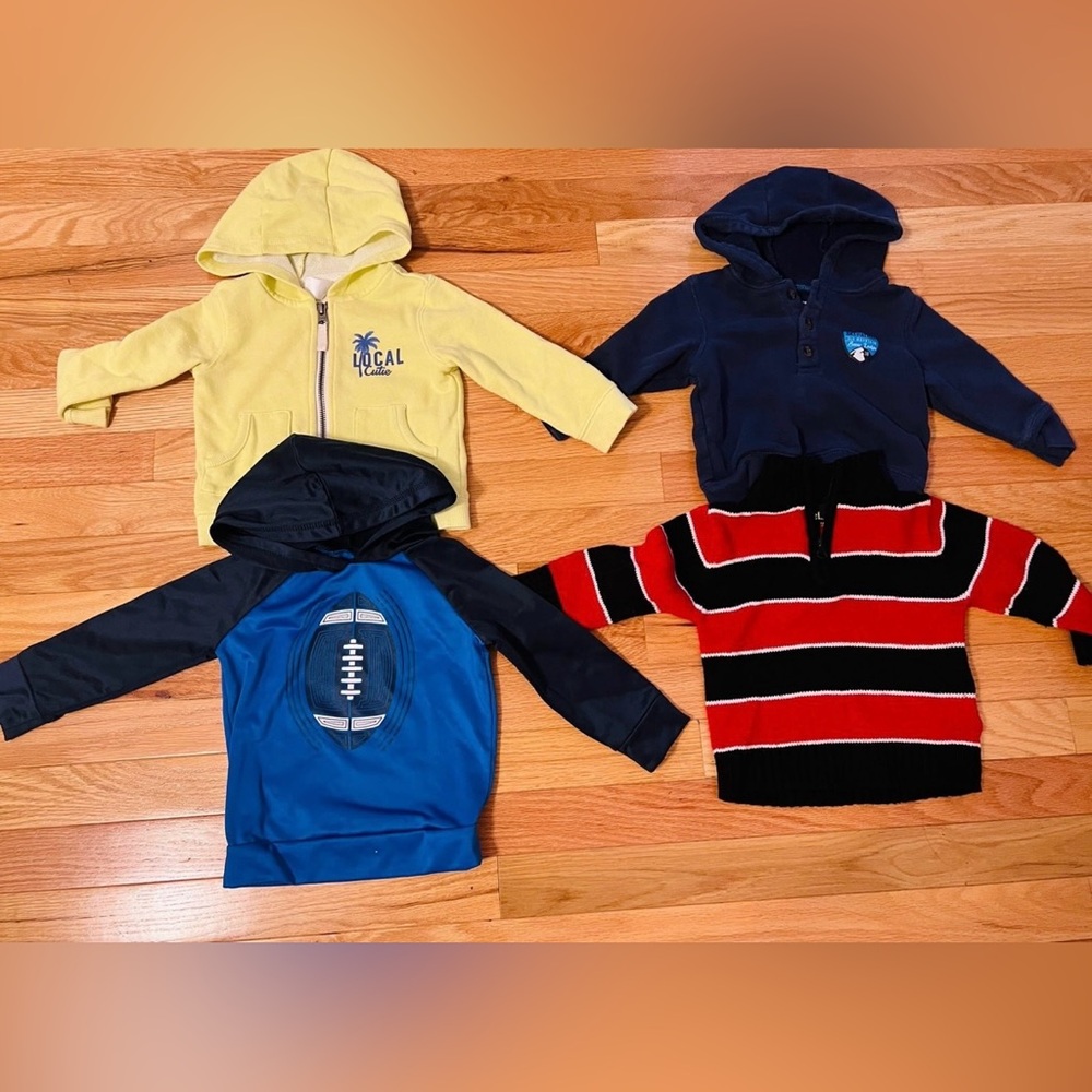18 month boy sweaters and hoodies